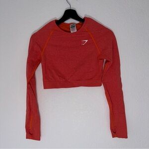 Gymshark Vital Seamless long sleeve cropped workout shirt